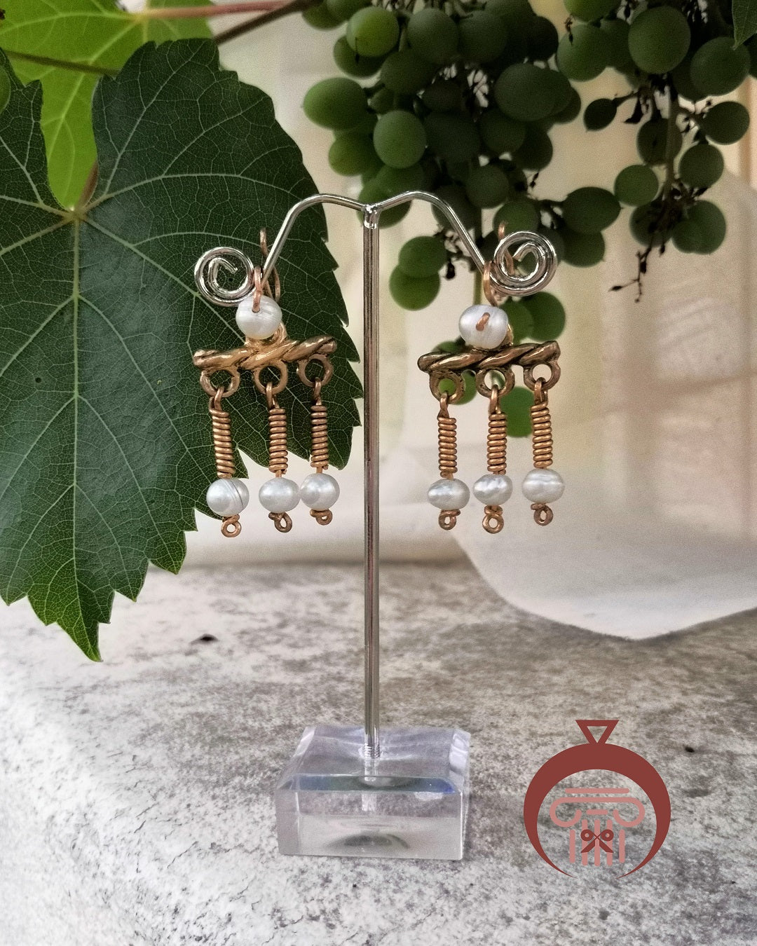 Boucles d'oreille Crotalia Fayoum