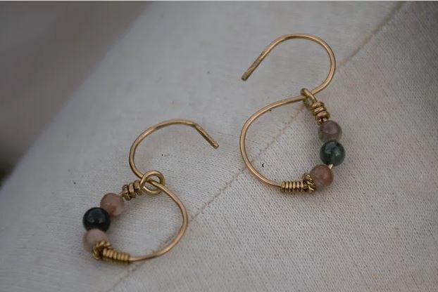 Boucles d'oreilles Égypt Collection privée NY