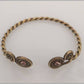 Bracelet/torque torsadé gaulois