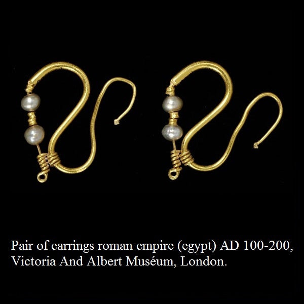 Boucles d'oreilles Victoria end Albert Museum London
