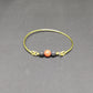 Bracelet avec pierres semi-précieuses